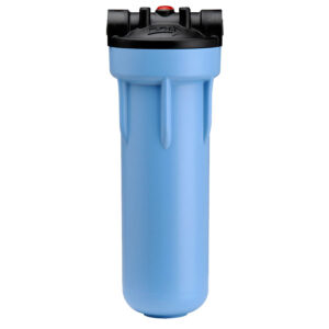 158598 10" Pentek Filter Housing, 3G Slim Line w/ 1/4" Ports & Pressure Release