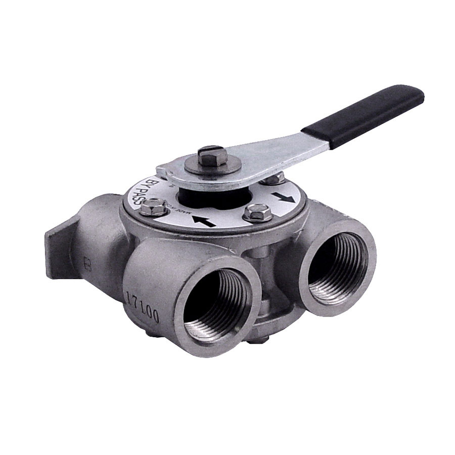 Fleck 3/4" Stainless Bypass for 5600, 5800, 2510, ProFlow & 9000