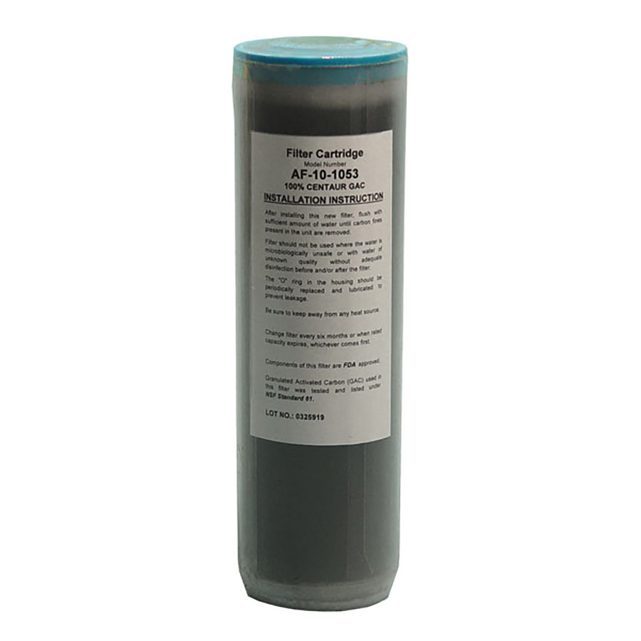 10" x 2.5" Aries FilterWorks Catalytic Carbon Cartridge