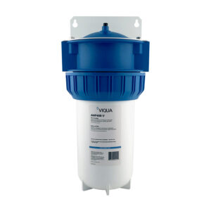 UV Viqua Full Flow/BB Filter Housing: 10" x 4-1/2" w/ Integrated Bracket, Wrench, & 1" Ports