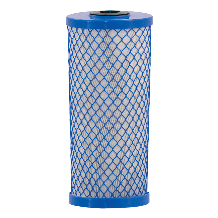 Aries 10" x 4.5" Coconut Shell Carbon Block Water Filter 5 Micron