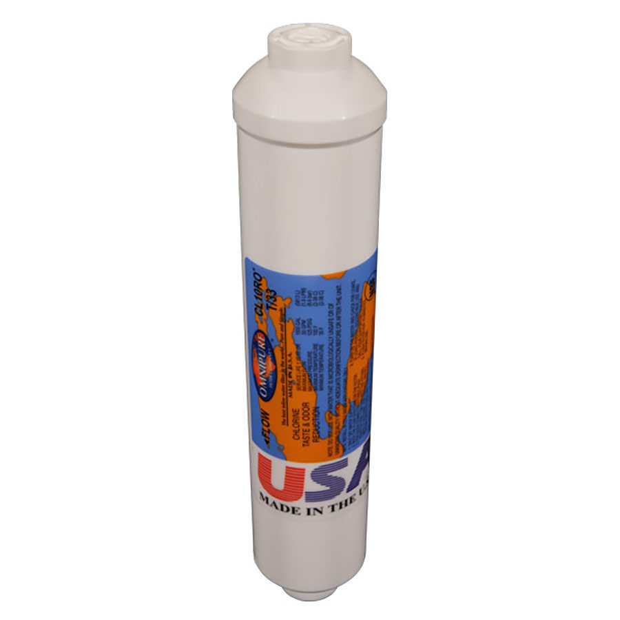 CL10RO-T33-BB Granular Activated Carbon Inline Filter, Omnipure