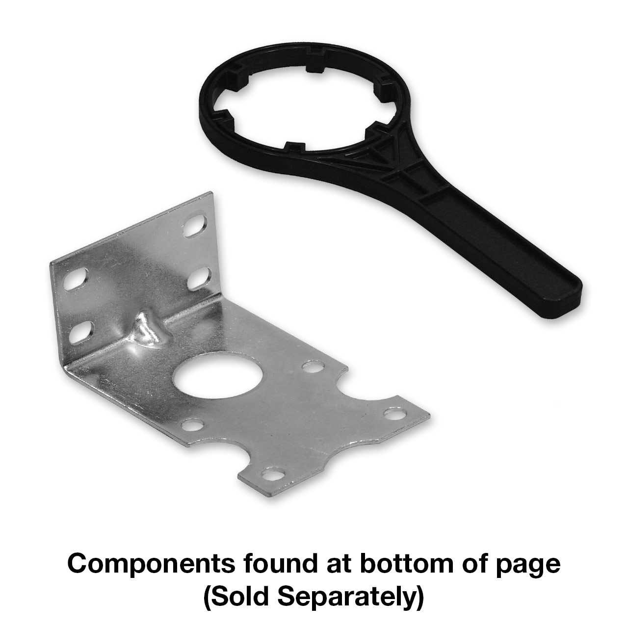 158114 10" Pentek Filter Housing, Slim Line w/ 1/4" Ports - Image 2