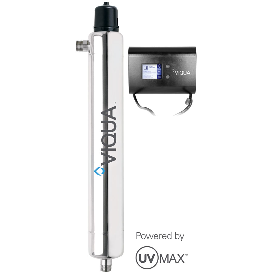 UV Max Model E4 Ultraviolet Sterilizer System, 22 GPM w/ LED Lamp Life Reminder