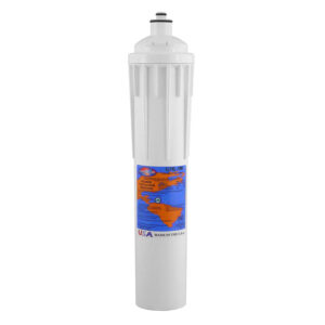 15" x 3.5" Block GAC Filter with Lead Removal, Omnipure ELF-1ML, ELF Series, 1 Micron, Short Bayonet