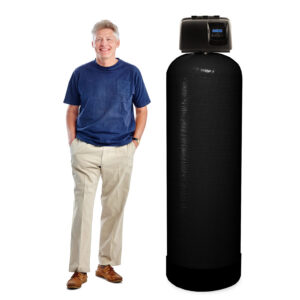 Large Home Backwashing Whole House Carbon Water Filter, 20-25 Gallons Per Minute (5 Cu. Ft.)