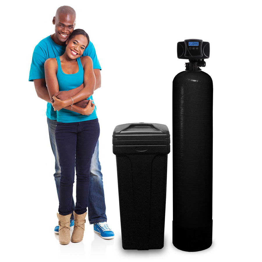 H2O 2.0 Cu. Ft. Fleck Water Softener 5600SXT with Digital Meter Control