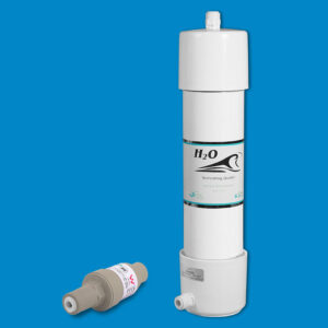 US3, 5-Stage Inline Under-sink Water Filter w/ Pressure-reducing Valve