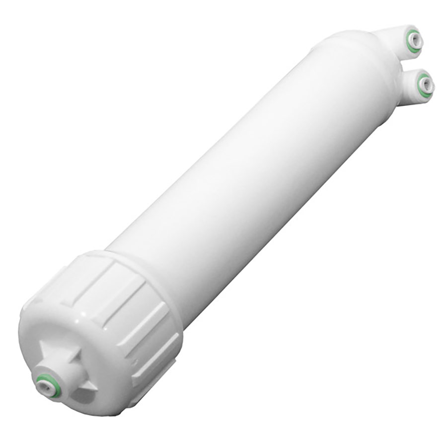 Reverse Osmosis Membrane Filter Housing with 1/4" Quick-Connect Fittings