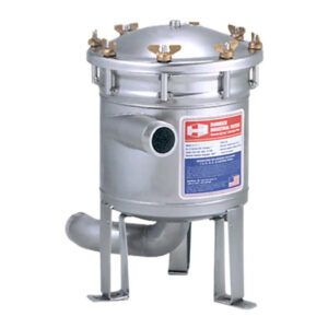 19-1/4" Stainless Steel Filter Housing, 2" Ports Harmsco Hurricane
