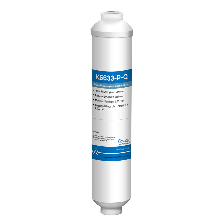 10" x 2" CA Ware Inline Sediment Filter