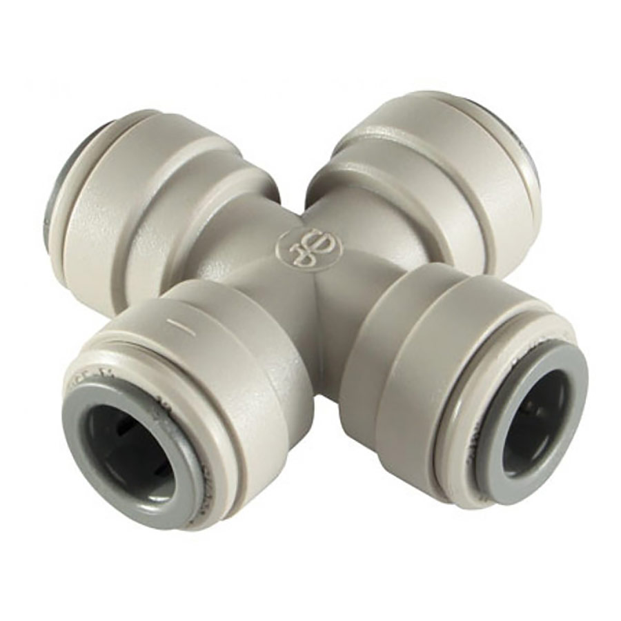 John Guest 3/8" (OD) Equal Cross Connector