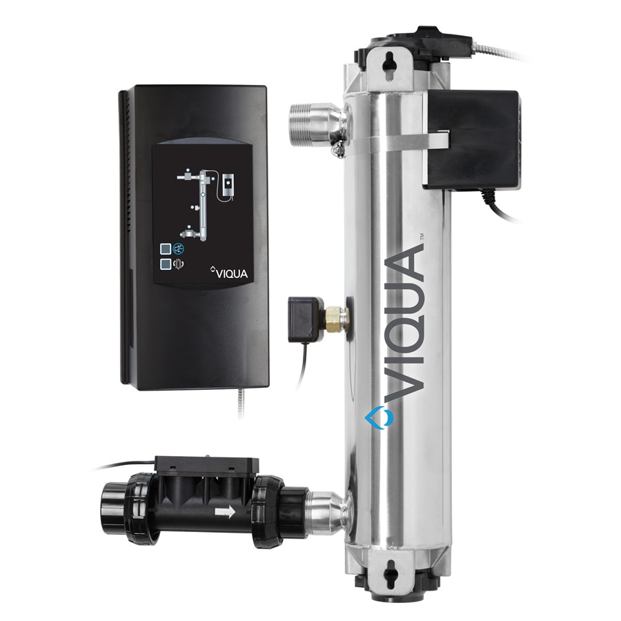 Ultraviolet Sterilizer System 10 GPM with UV Intensity Monitor, Viqua PRO10 Professional Series
