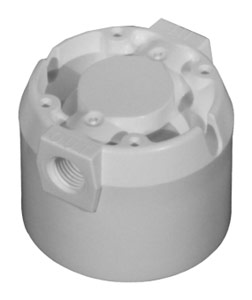 Omnipure Q Series Non-Valve Head with 3/8" FNPT Ports