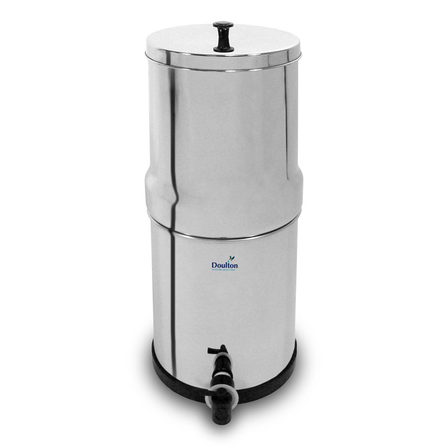 Countertop 8.5 L Doulton Gravity Filtration System, Stainless Steel