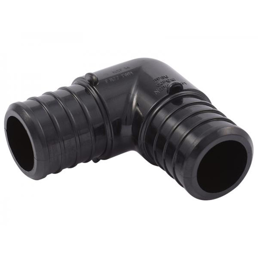 1" x 1" SharkBite 90 Degree PEX Elbow Connector, Acudel Polymer