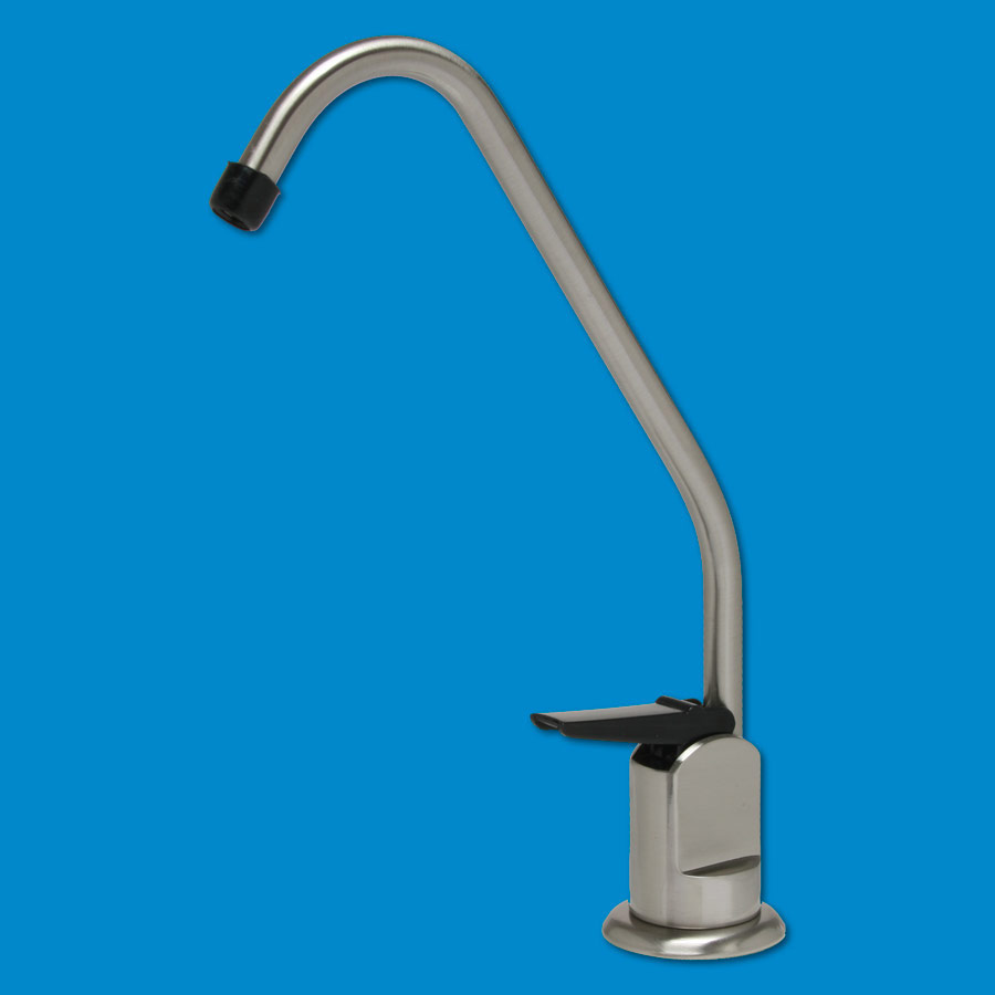 Standard Long Reach Drinking Water Faucet, Brushed Nickel Finish